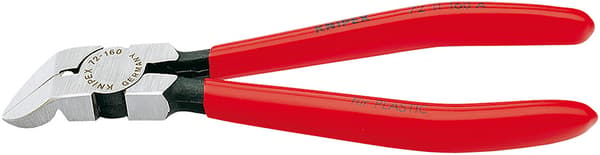 KNIPEX sidebidetang til plast, 160 mm