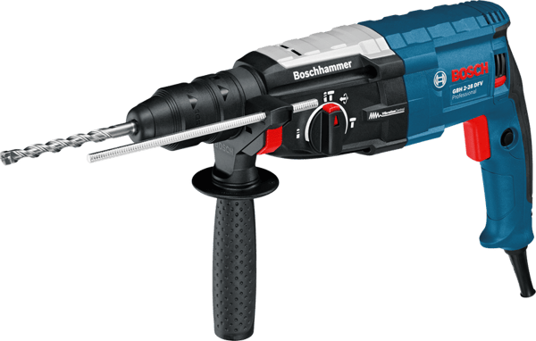 Bosch GBH 2-28 SDS-plus borrhammare med KickBack Control, antivibrationssystem och hög prestanda