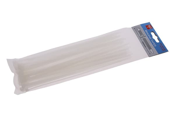 LEVIOR nippusiteet 250 x 4,8 mm, valkoinen, 50 kpl