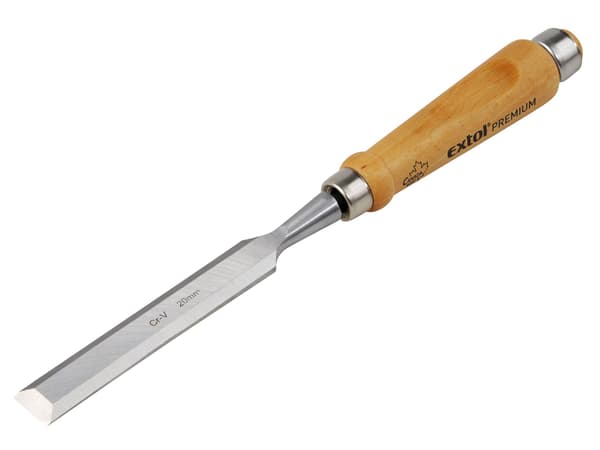 EXTOL PREMIUM Taltta puukahvalla, 20 mm, 280 mm