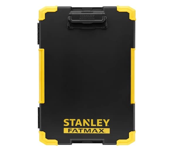 STANLEY sort skriveplade med dokumentopbevaring og LED-lys, Clipboard FMST82721-1