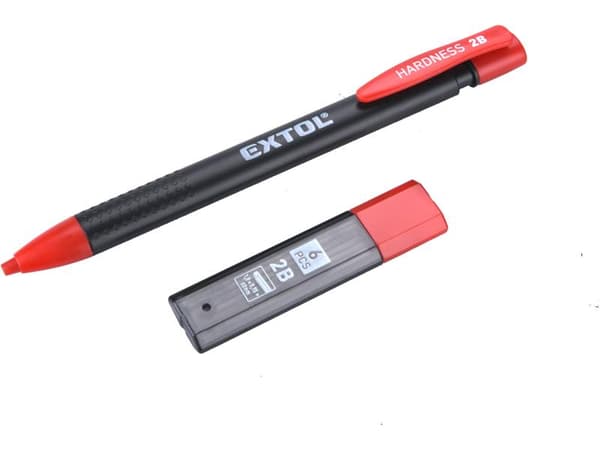 EXTOL PREMIUM tømrertusch med udskiftelig stift 2B, 8853005
