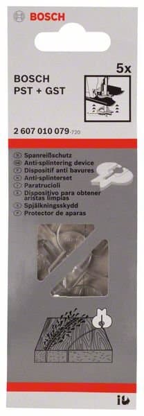 Bosch spånskydd för sticksåg, 5-pack, 2607010079