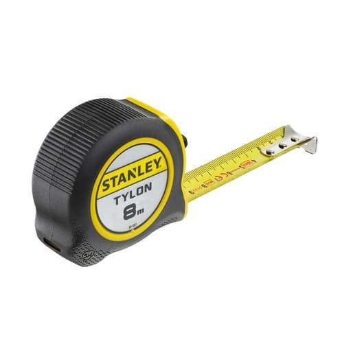 Stanley Tylon bimateriale målebånd, 8 m