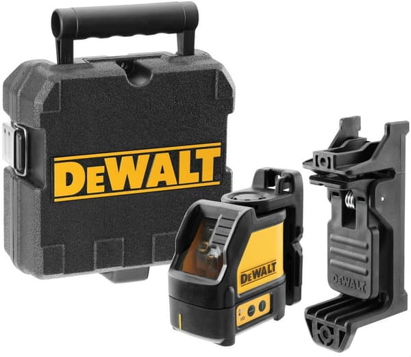 DeWALT DW088CG itsevaaituva vihreä ristikko-/ristilaser, 20 m