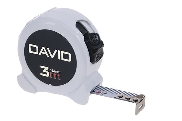 LEVIOR Mätband 3 m x 16 mm DAVID 13523.01