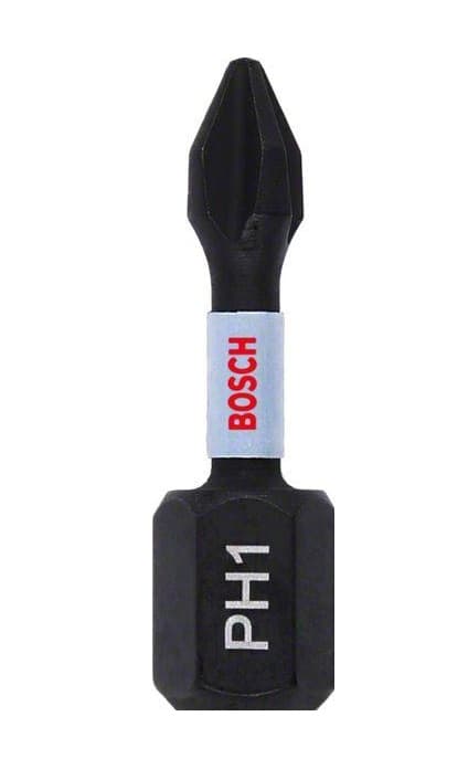 BOSCH PH1 Impact Control bits 25 mm, 2 stk. 2608522468