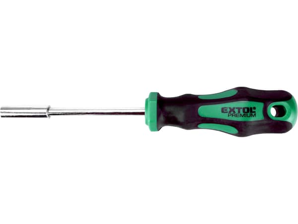 EXTOL PREMIUM ruuvimeisseli vaihtokärjille 1/4" x 100 mm, CrV