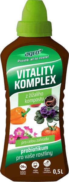 AGRO Vitality Komplex 0,5 l – nærings- og vitalitetsbehandling til planter