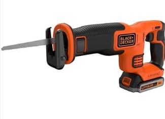 BLACK+DECKER 18V tigersåg 4,0 Ah BDCR18M1