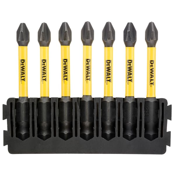 DeWalt 57 mm bittipidike 7:lle bitille ja FLEXTORQ PH2 -bitit DT70817