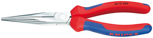 KNIPEX Halvrunde spidstænger med skær 2615200