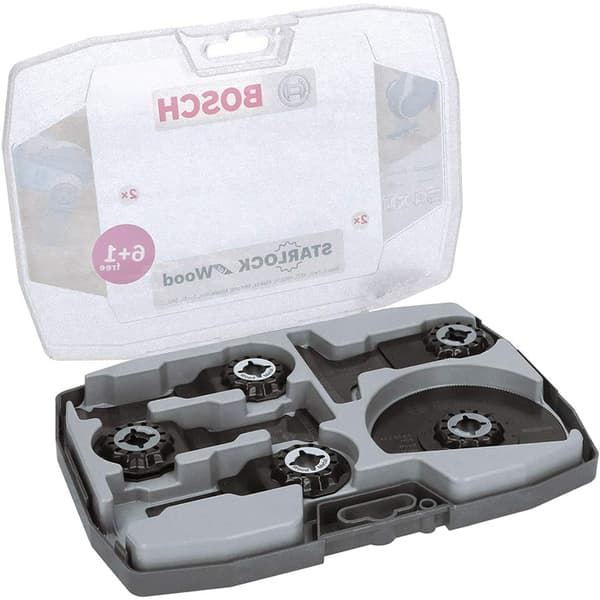 BOSCH Starlock-sats för trä 6+1 2608664623