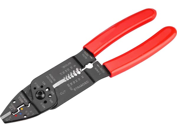 EXTOL PREMIUM Crimpverktyg för kontakter, 215 mm