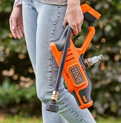 BLACK+DECKER sladdlös högtryckstvätt 18 V 2,0 Ah BCPC18D1