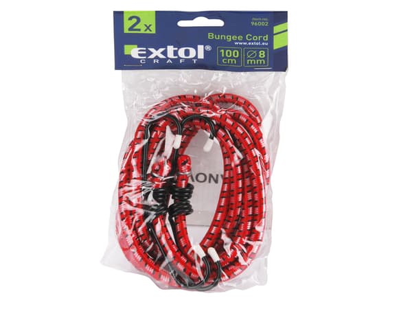 EXTOL CRAFT spännremmar, 2-pack, 120 cm x 10 mm