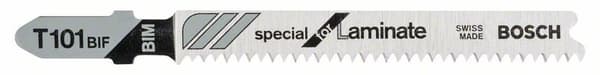 Bosch sticksågblad T 101 BIF Special for Laminate, 5-pack, 2608636431