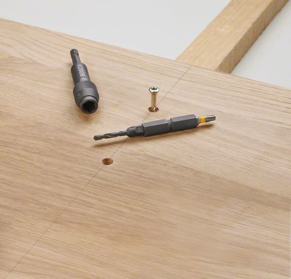 BOSCH 20-dele bit- og borebitsæt Drill&Drive med HSS-bor 2607002786