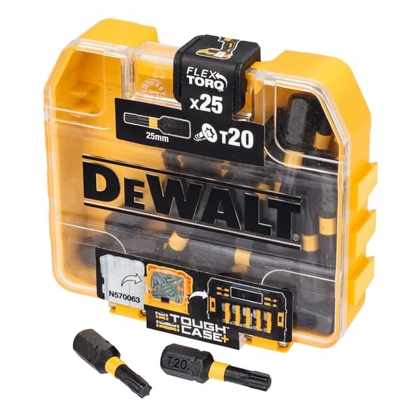 DeWalt Torx T20 bits 25 mm, 25 stk. DT70557T