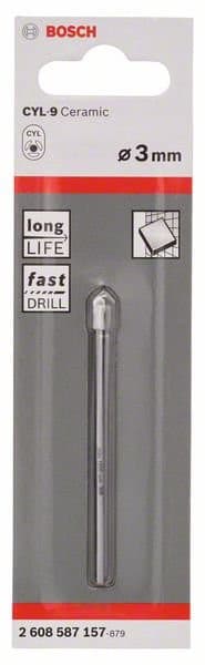 BOSCH CYL-9 Ceramic laattapora 3 x 70 mm