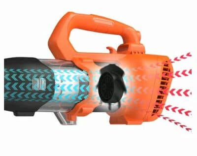 BLACK+DECKER ledningsfri løvblæser 18V BCBL200L uden batteri og oplader