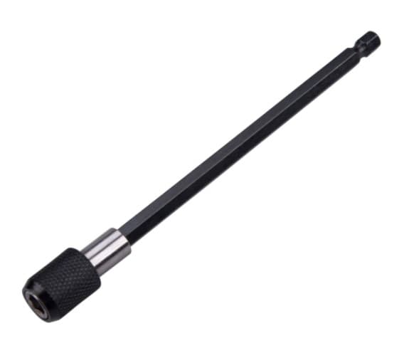 Extol Craft Förlängningsadapter 1/4" x 150 mm, Fix-Clip 919404