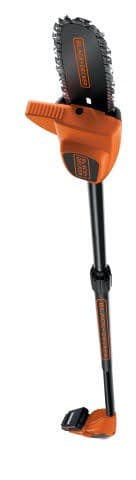 BLACK+DECKER batteridriven grensåg med teleskopskaft 1820L20