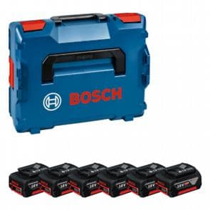 Bosch ProCore 18V batterisats 4x 4,0 Ah + 2x 8,0 Ah i L-BOXX