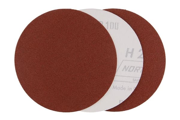LEVIOR slippapper med kardborrefäste P100, 125 mm, 3-pack