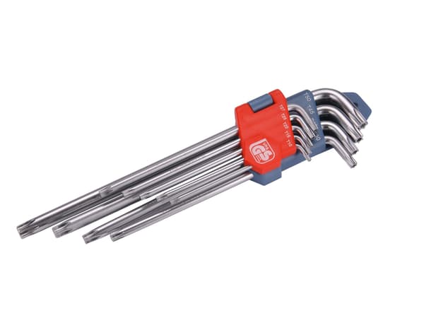 EXTOL PREMIUM Torx-avainsarja, pitkä, 9 osaa, T10–50 mm
