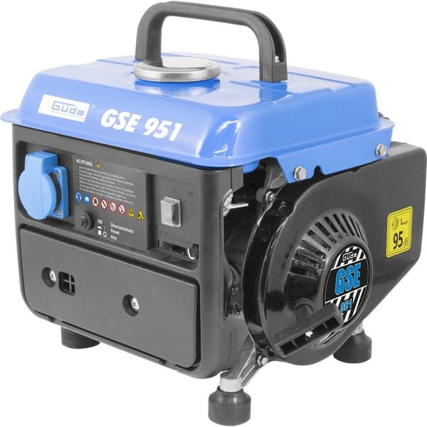 GÜDE bensindriven elgenerator GSE 951 650 W 230 V