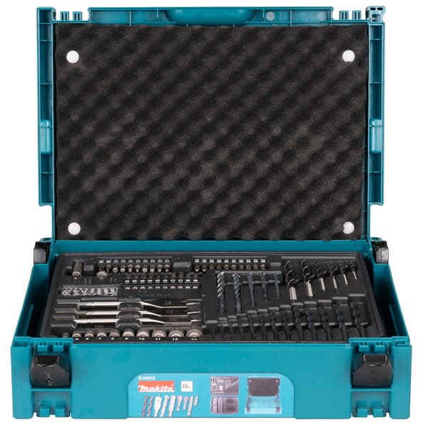 Makita borr- och bitsats i Makpac E-24913