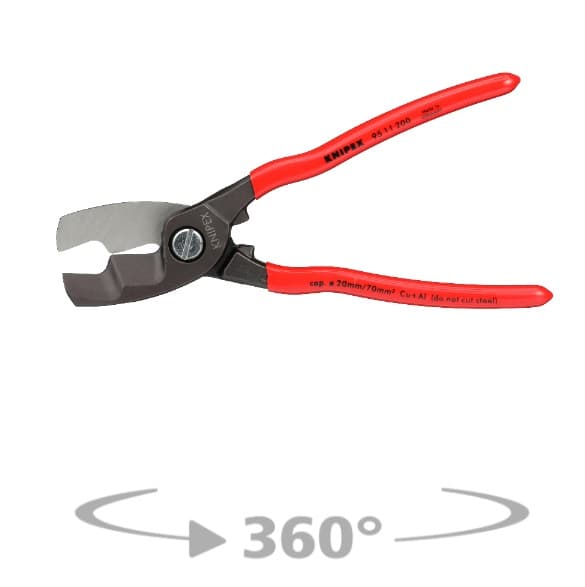 KNIPEX kabelsaks med dobbeltskær 9511200