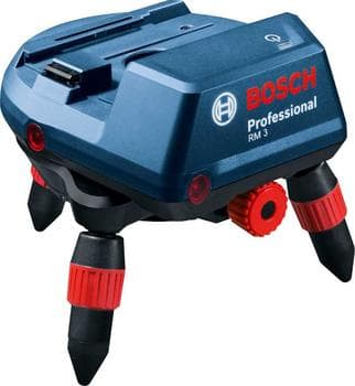 BOSCH moottoroitu pyörivä pidike RM 3 + RC2 kaukosäädin 0601092800