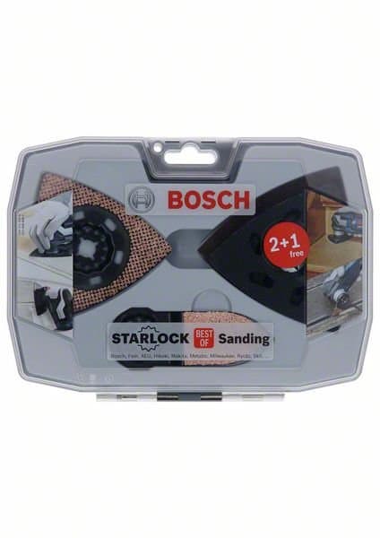 BOSCH Slippapper set 6 delar Starlock Best of Sanding 2608664133