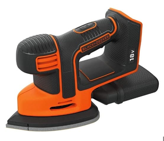 BLACK+DECKER Mouse vibrationsslip 18V, utan batteri BDCDS18N