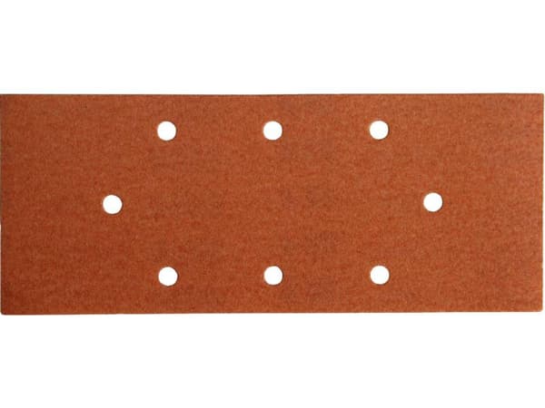 EXTOL PREMIUM slippapper för BLACK+DECKER, 10 st, 93 x 230 mm, P80, 8 hål