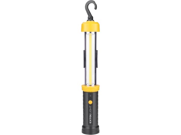 Extol monteringslampe med USB-opladning, COB LED 43139