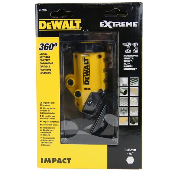 DeWALT plåtsaxadapter för slagskruvdragare DT70620