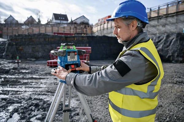 Bosch GRL 650 CHVG Professional vihreä pyörivä laser Bluetoothilla