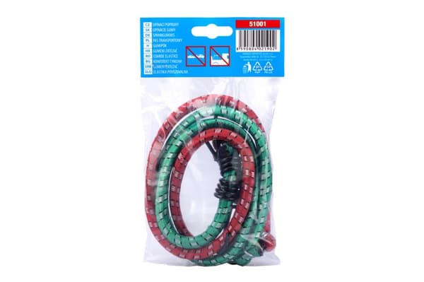WESTBERG Spännremmar i gummi 10 mm x 80 cm, 2-pack