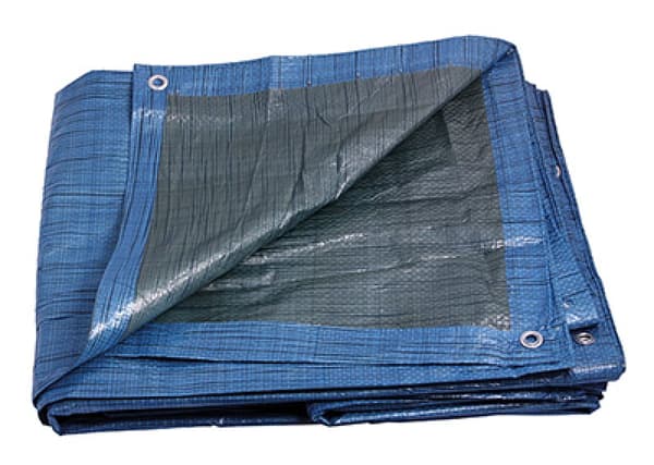LEVIOR skyddspresenning PE Ekonomik 2 x 3 m blå 60 g/m²