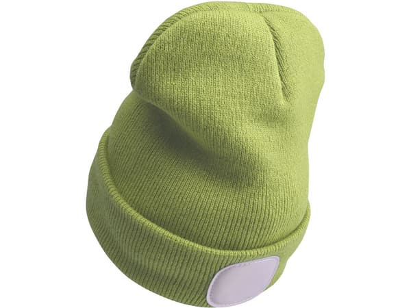 Extol Light mössa med pannlampa, USB, grön 43192