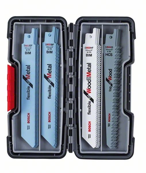 BOSCH 20-delt bajonetsavklinge-sæt 2607010902 til træ og metal