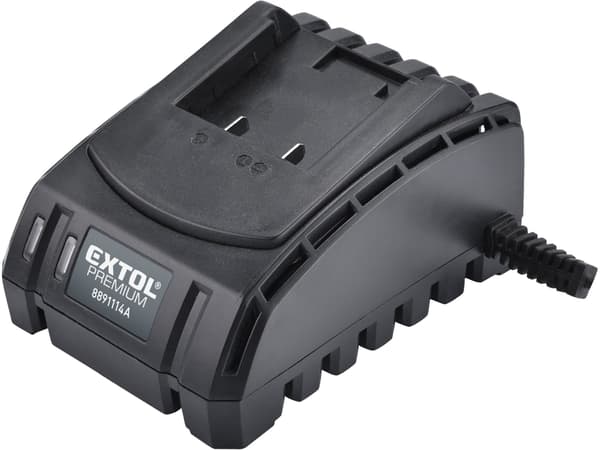 EXTOL PREMIUM Oplader 18V, opladningstid 1 time