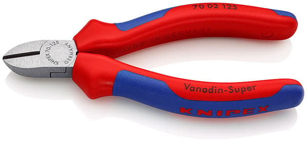KNIPEX sidebidetang, 125 mm, sort fosfateret, 7002125