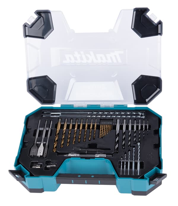 Makita bits- og borbitsæt 200 dele i plastkuffert E-22610
