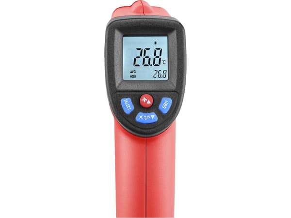 EXTOL PREMIUM berøringsfrit IR-termometer til industri, -50 til 550 °C, 8831302