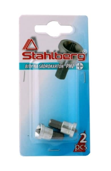 STAHLBERG Bit för gipsskruv S2 PH2 25 mm, 2-pack 18795.01