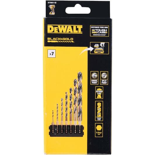 DeWalt metalbor sæt, 7 dele DT70831